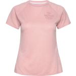 Pinke New Balance Kortærmede t-shirts med korte ærmer Størrelse XL 