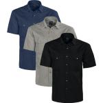 Kortærmede skjorter i Polyester med korte ærmer Størrelse 3 XL til Herrer på udsalg 