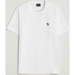 Hvide Klassiske Paul Smith Paul Økologiske Bæredygtige Kortærmede t-shirts i Bomuld med korte ærmer Størrelse XL med Zebra mønster til Herrer 