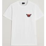 Hvide Paul Smith Paul T-shirts med rund hals i Bomuld med rund udskæring med korte ærmer Størrelse XL til Herrer 