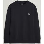 Sorte Paul Smith Paul Økologiske Bæredygtige Sweatshirts i Bomuld Størrelse XL med Zebra mønster til Herrer 