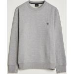 PS Paul Smith Organic Cotton Crew Neck Sweatshirt Grey Melange