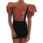 Pinke Dolce & Gabbana Crop toppe i Polyester Størrelse XL til Damer på udsalg 