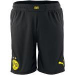 Puma Herren Shorts BVB Replica 745896 , schwarz (Black-Cyber Yellow), XXL,