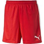 PUMA Kinder Hose Pitch Shorts with Innerbrief Red-White, 128