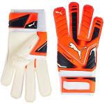 Puma Evo Power Grip 1 Goalkeeper Gloves, Unisex, Torwarthandschuhe EVO Power Grip 1, Lava Blast/Total Eclipse/White