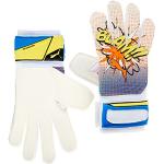 Puma Evo Power Grip 2 RC Goalkeeper's Gloves, Unisex, Torwarthandschuhe EVO Power Grip 2 RC, White/Orange Clown Fish/Electric Blue Lemonade/Pop Art