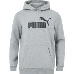 Grå Puma Essentials Hættetrøjer i Bomuld Størrelse XL til Herrer på udsalg 