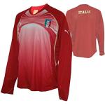 Puma Italia Training Ls Tee/Italian Long Sleeve T-Shirt Shirt Azzurri Size:XXL