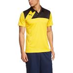 Puma Herren Poloshirt Esquadra Leisure, team yellow-black, S, 654385 07
