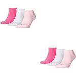 Puma Pack of 3 Unisex Sports Socks (Puma Unisex Sneaker Plain 6p) - 422 Pink Lady, size: 39-42