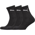 Puma Short Crew 3P Unisex Sport Socks Regular Socks Black PUMA