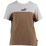 Brune Farverige Puma Vinter T-shirts med tryk i Bomuld Størrelse XXL til Herrer 