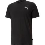 Sorte Puma Essentials T-shirts med rund hals i Bomuld med rund udskæring Størrelse XL til Herrer på udsalg 