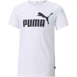 Hvide Puma T-shirts til børn Størrelse 164 
