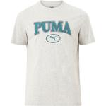 Grå Puma Kortærmede t-shirts i Bomuld med korte ærmer Størrelse XXL til Herrer på udsalg 