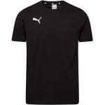 Sorte Puma teamGOAL T-shirts i Bomuld Størrelse XL til Herrer 