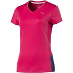 Pinke Puma Sommer Kortærmede t-shirts i Mesh med korte ærmer Størrelse XL til Damer 