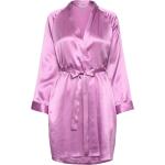 Pinke Lady Avenue Kimonoer i Silke Størrelse XL til Damer 
