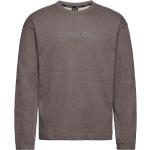 Pw - Pullover Sport Sweatshirts & Hoodies Sweatshirts Brown Calvin Klein Performance