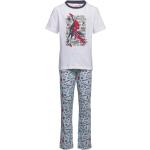 Flerfarvede Spiderman Pyjamas Størrelse XL 