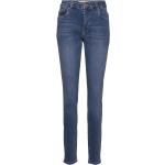 Blå PULZ Skinny jeans Størrelse XL til Damer på udsalg 