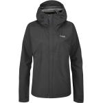 RAB Womens Downpour Eco Jacket (Sort (BLACK) Small)