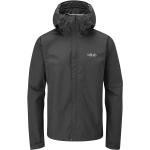 RAB Mens Downpour Eco Jacket (Sort (BLACK) Small)