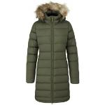 Rab Women's Deep Cover Down Parka Army 14, Army