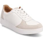 Hvide FitFlop Low-top sneakers i Ruskind 