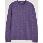 Lilla Ralph Lauren Purple Label Striktrøjer Størrelse XL til Herrer på udsalg 