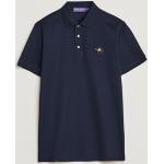 Blå Ralph Lauren Purple Label Kortærmede polo shirts i Bomuld med korte ærmer Størrelse XL til Herrer 