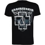 Sorte Rammstein Plus size t-shirts i Bomuld Størrelse XXL 