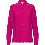 Pinke Claire Langærmede skjorter Med lange ærmer Størrelse XL til Damer 