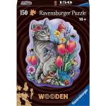 Ravensburger Puslespil - TrÃ¦ - 150 Brikker - Lovely Cat
