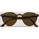 Mørkebrune Ray Ban Runde solbriller i Metal Størrelse XL 