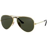 Grønne Klassiske Ray Ban Spejleffekt solbriller Størrelse XL til Herrer 