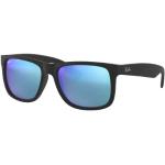 Blå Klassiske Ray Ban Spejleffekt solbriller Størrelse XL til Herrer 