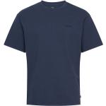 Blå LEVI'S Red Tab Vintage t-shirts Størrelse XL til Damer 