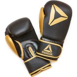 Reebok Retail Boxing Gloves 12OZ Gold/Black Boksehandsker