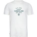 Hvide Timberland Vintage t-shirts med korte ærmer Størrelse XL 