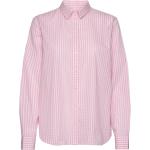 Pinke Gant Broadcloth Gingham skjorter Med lange ærmer Størrelse XL 