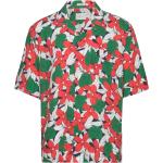 Gant Kortærmede skjorter med korte ærmer Størrelse XL med Blomstermønster 