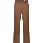 Relaxed-Leg Trousers Designers Trousers Casual Brown Hope