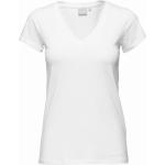 Hvide InWear Kortærmede t-shirts i Bomuld med korte ærmer Størrelse XL 
