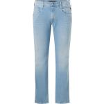 Lyseblå 34 Bredde 34 Længde Replay Anbass Slim jeans i Bomuld Størrelse XL til Herrer på udsalg 