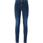 Mørkeblå 26 Bredde 32 Længde Replay Slim jeans i Bomuld Størrelse XL til Damer på udsalg 