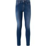 Mørkeblå 25 Bredde 32 Længde Replay Luz Slim jeans i Bomuld Størrelse XL til Damer på udsalg 