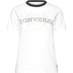 Hvide Retro Converse Chucks Kortærmede t-shirts med korte ærmer Størrelse XL 