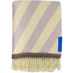 Retro Throw Home Textiles Cushions & Blankets Blankets & Throws Purple Mette Ditmer